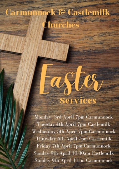 Carmunnock Church Easter Services