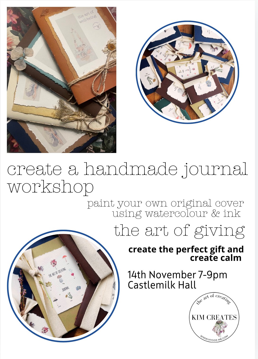 HANDMADE JOURNAL WORKSHOP