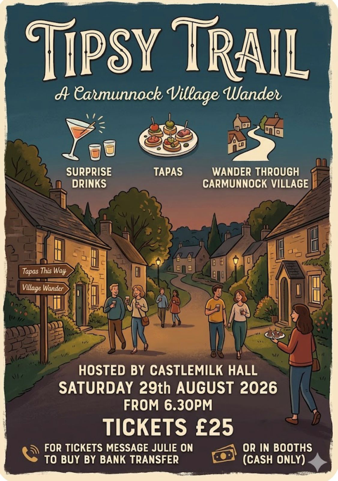 Castlemilk Hall Tipsy Trail
