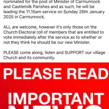 Carmunnock Parish Church Event